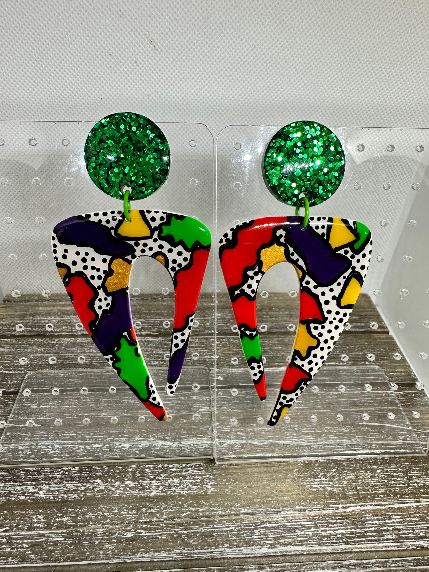 The “Mighty Strong” Stud Earrings