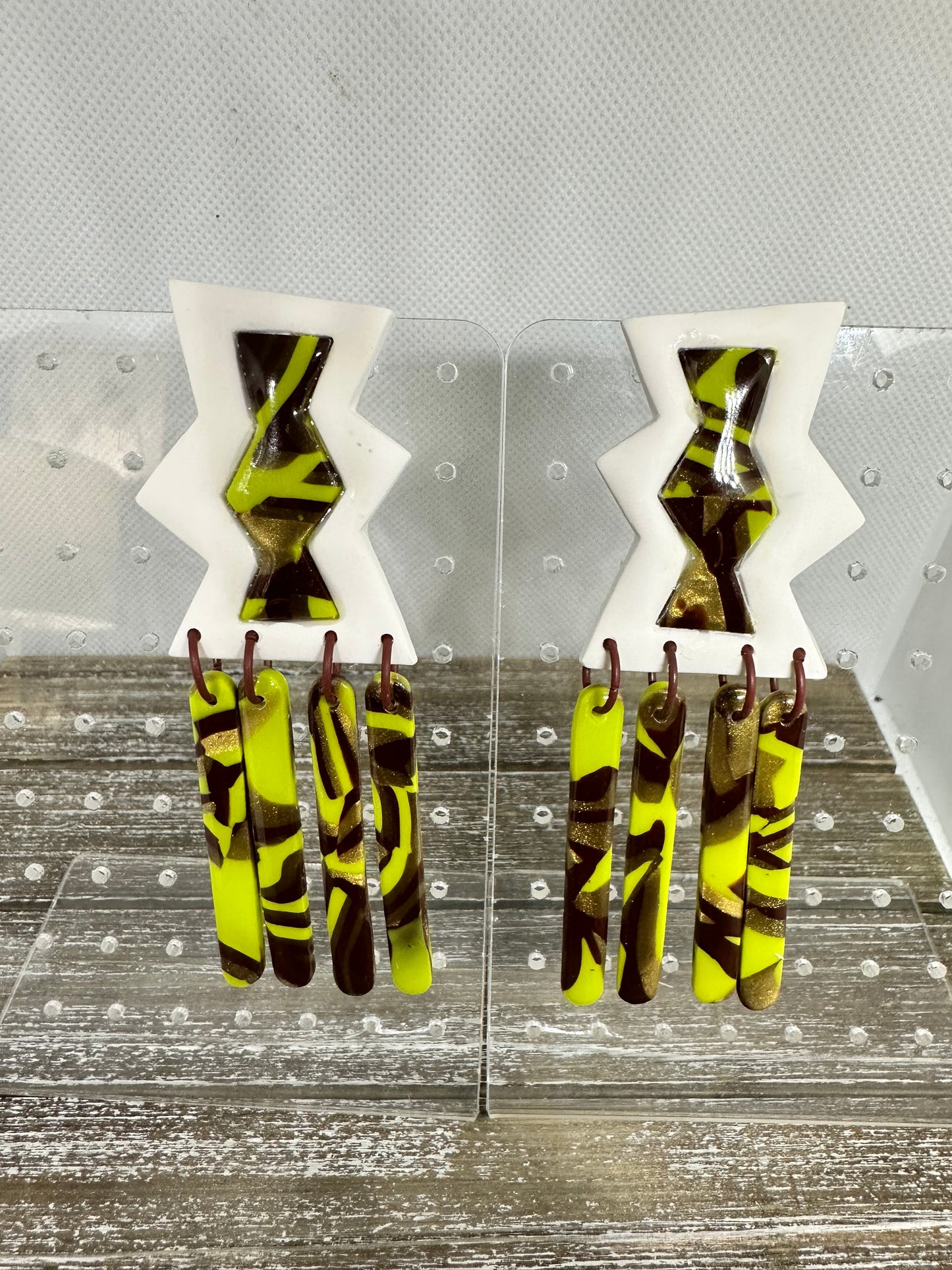 The Starlight Stud Earrings with Dangles