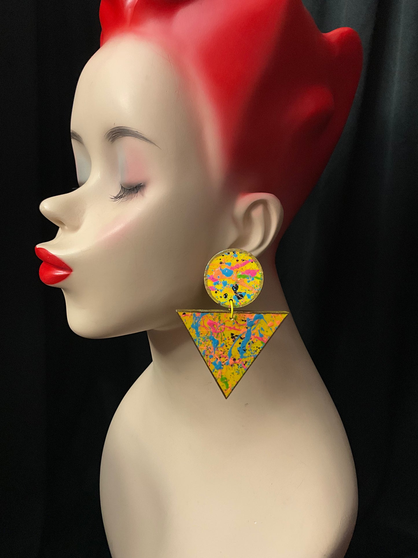 Triangular Vibe - Splatter Paint #3 - lightweight