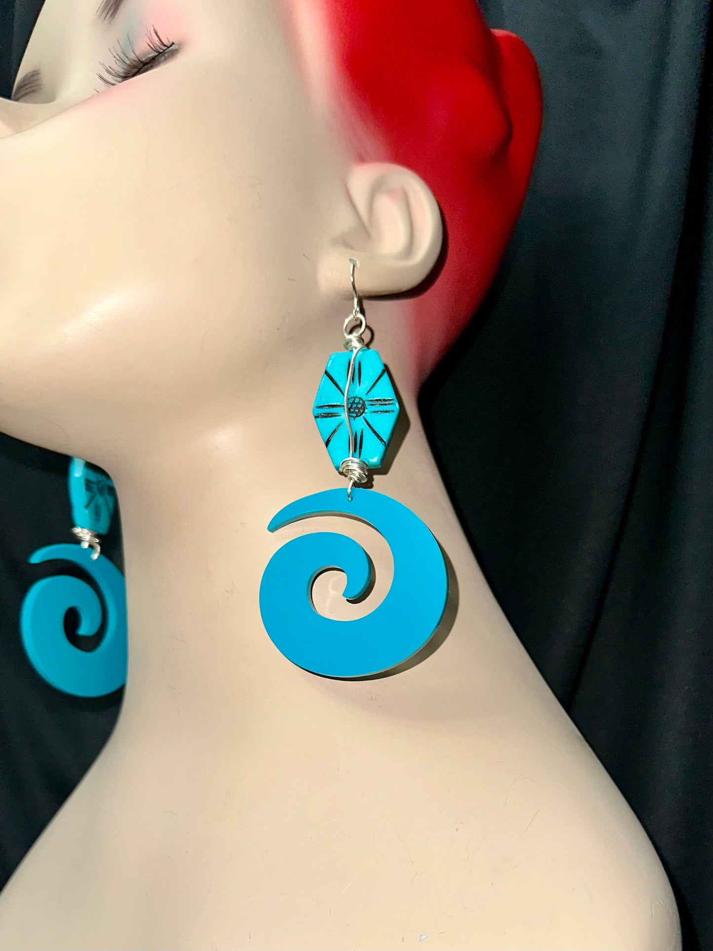 Spiral Earrings #4