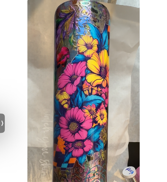 Summer Grunge Neon Tumbler 35 oz