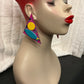Dutchess Old School Stud #1 - Fuchsia Splatter
