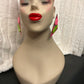 Dutchess Old School Stud #1 - Hot Pink Splatter