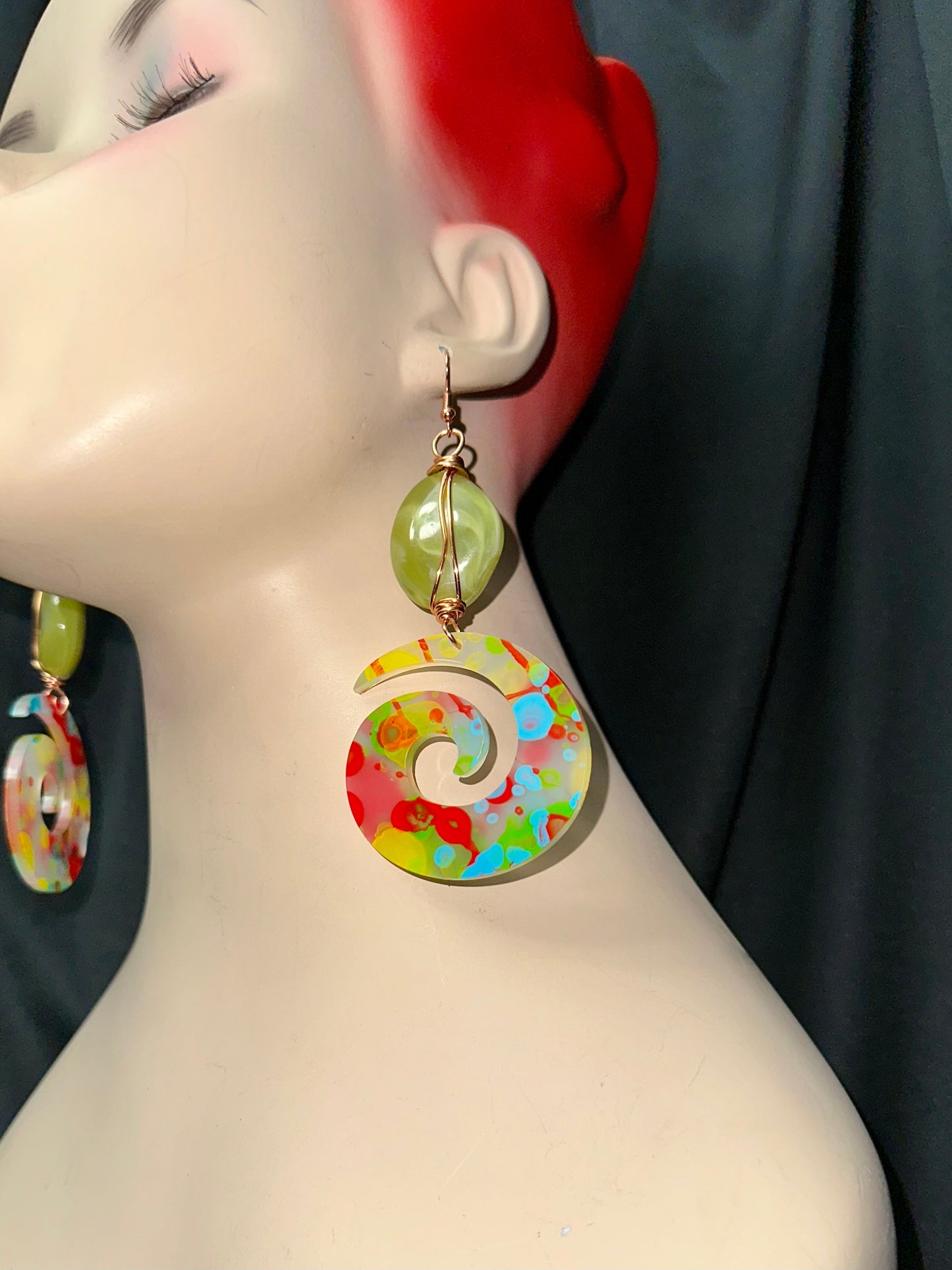 Spiral Earrings #5