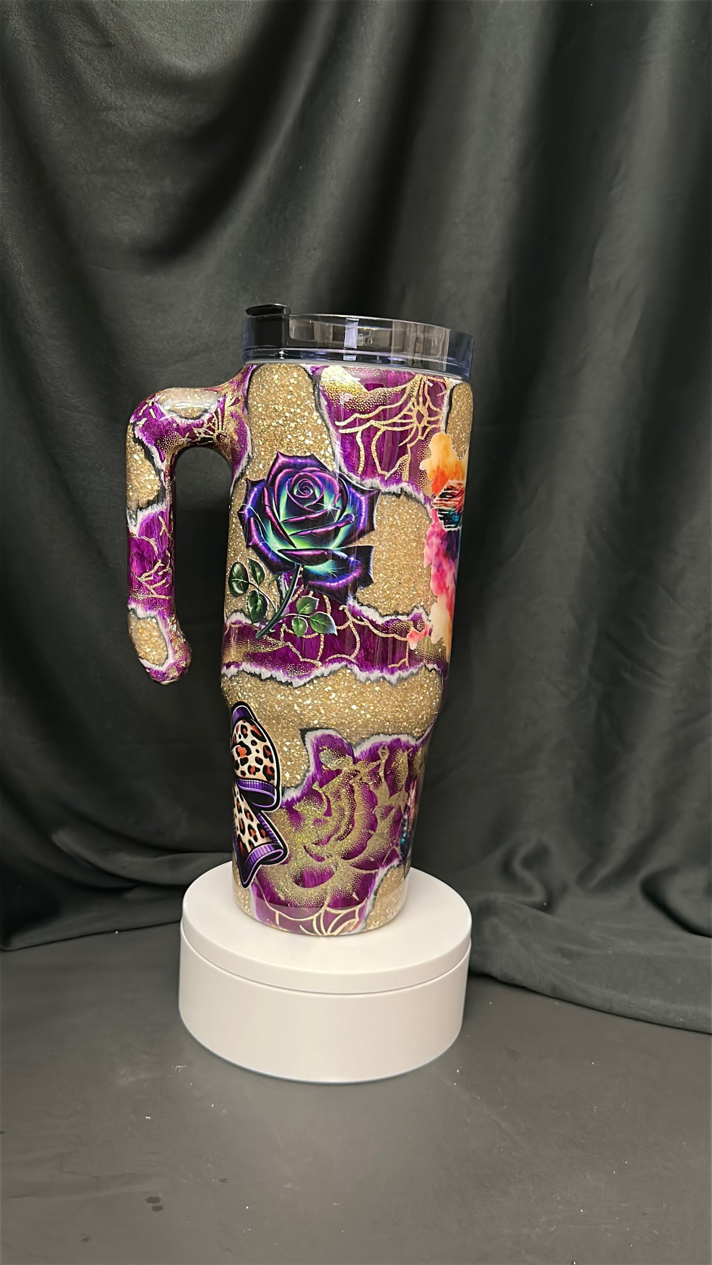 Kat’s Throwdown Tumbler 30 oz grippy