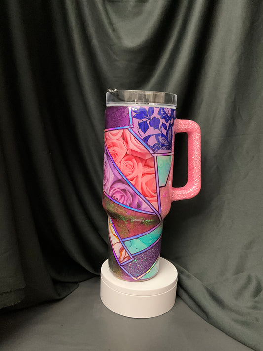 Kat Tumbler 40 oz handle
