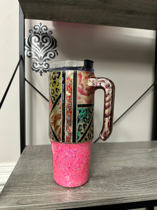 Denise win Tumbler 30 oz Grippy