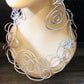 DTBD All Silver Abstract Necklace and Earrings Set